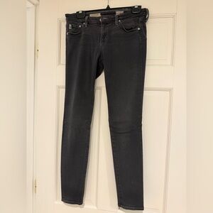AG Adriano Goldschmied Charcoal Skinny Jeans
